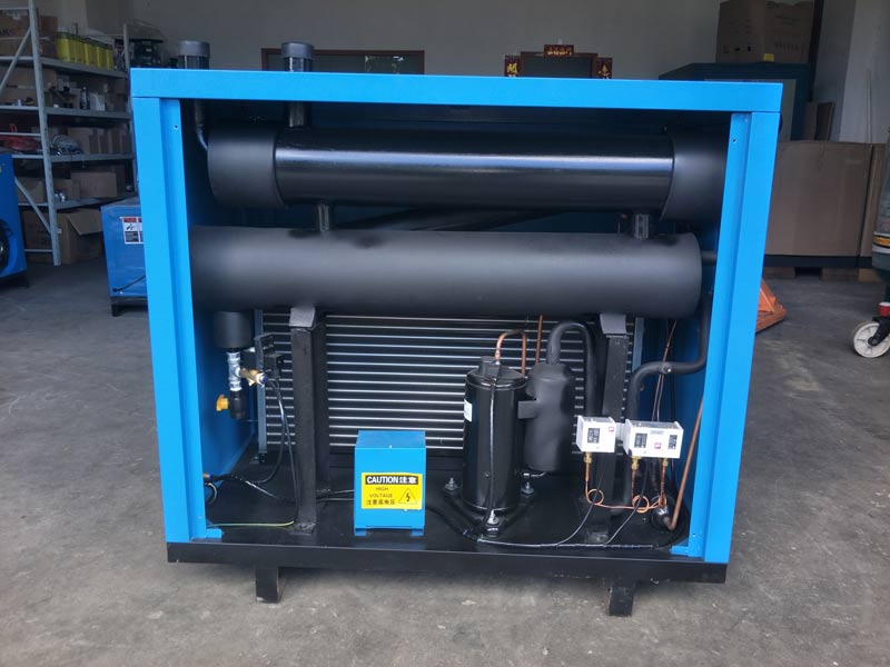 小型冷干機(jī)的冷凝器有幾種形式